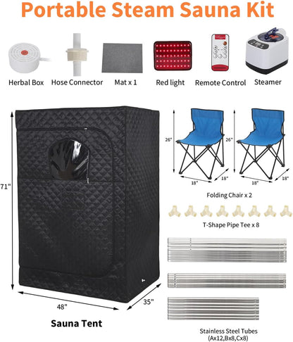 HeatMode™️ Luxury Portable Sauna